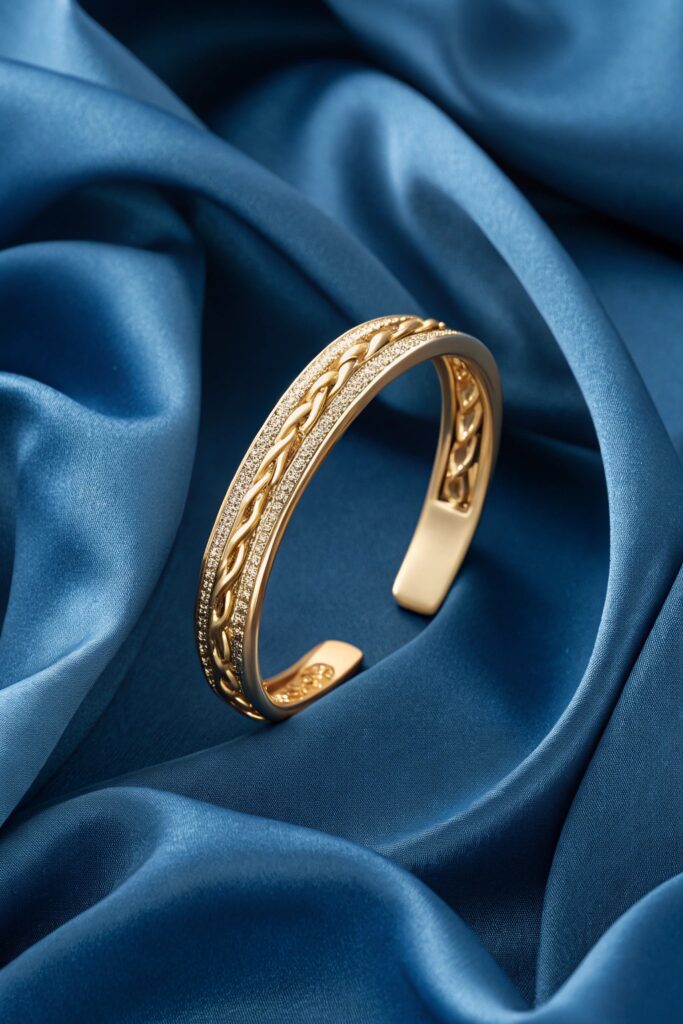 Gold Cuff Bracelet